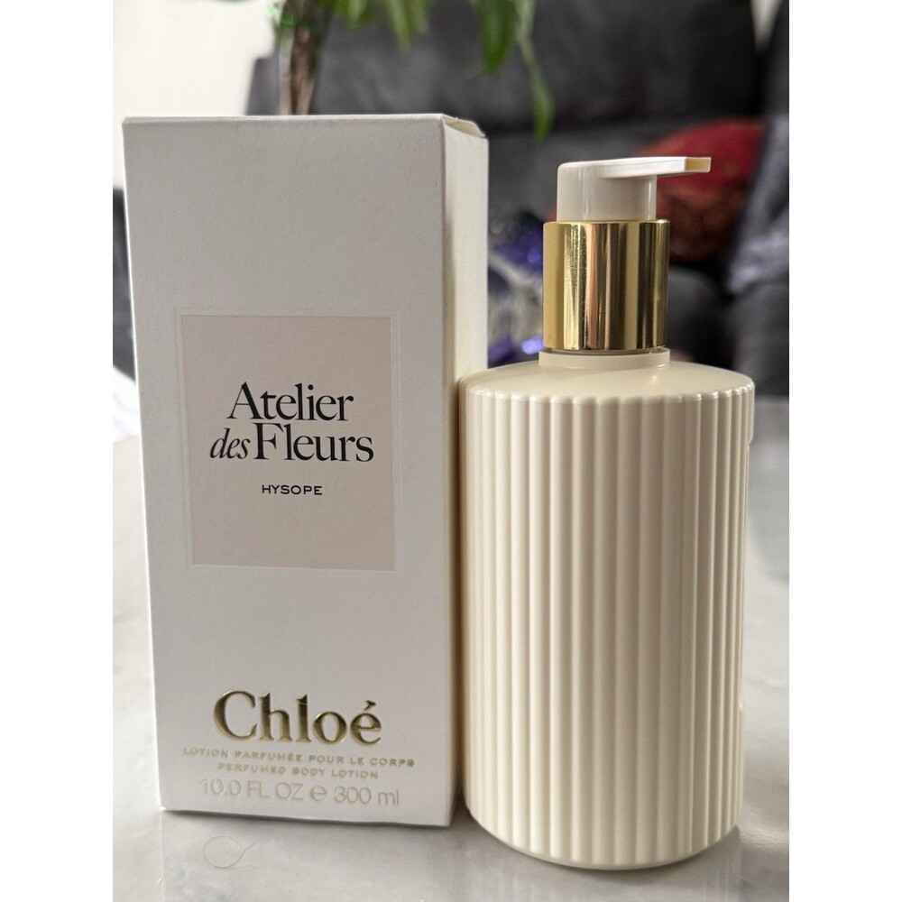 Chloe Atelier des Fleurs HYSOPE Body Lotion 10oz 300ml New In Box - MSRP $92 - Picture 6 of 8